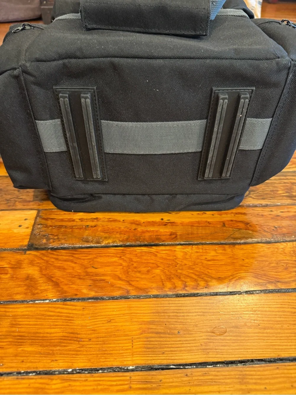 Canon Black and Gray Compact Messenger Camera Bag